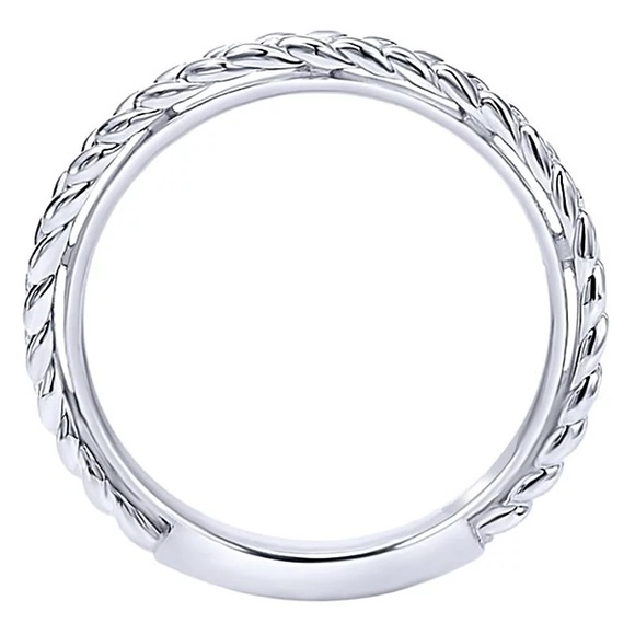 New Women’s 925 Silver Engagement Elegant Ring - Picture 2 of 3